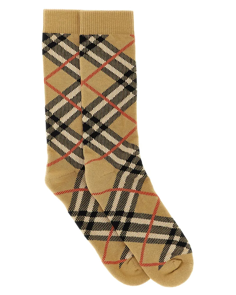 Burberry Karo-Socken Multicolor