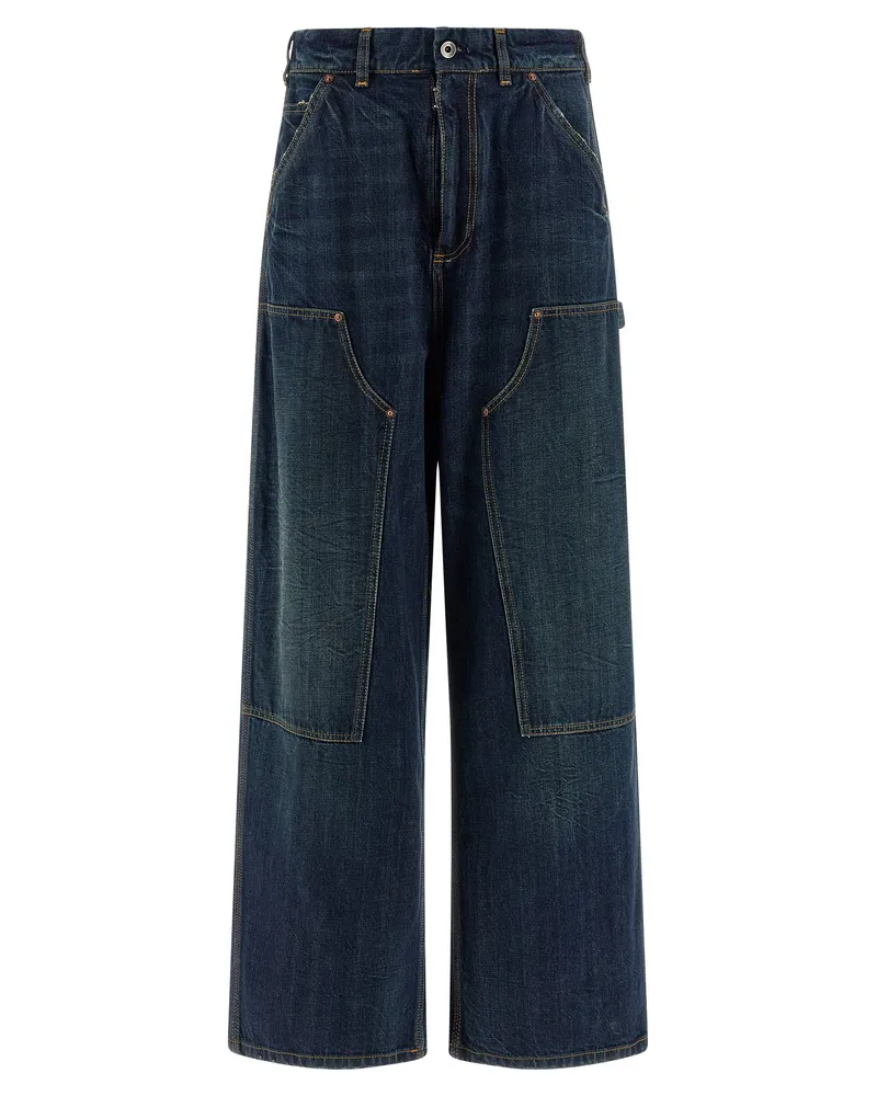 Maison Margiela Workwear-Jeans Blue
