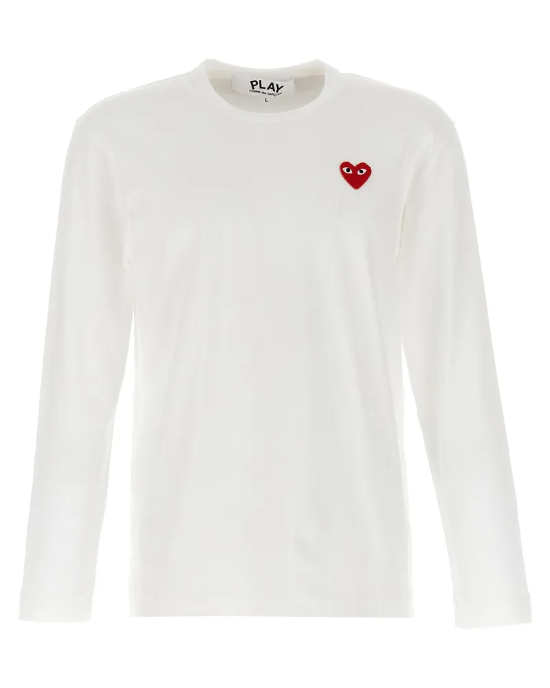 Comme des Garçons Comme des Garçons Spiel Logo Patch T Shirt White