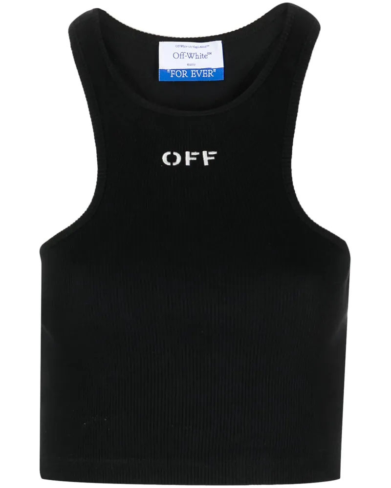 OFF-WHITE Off Print Cropped Top 1001