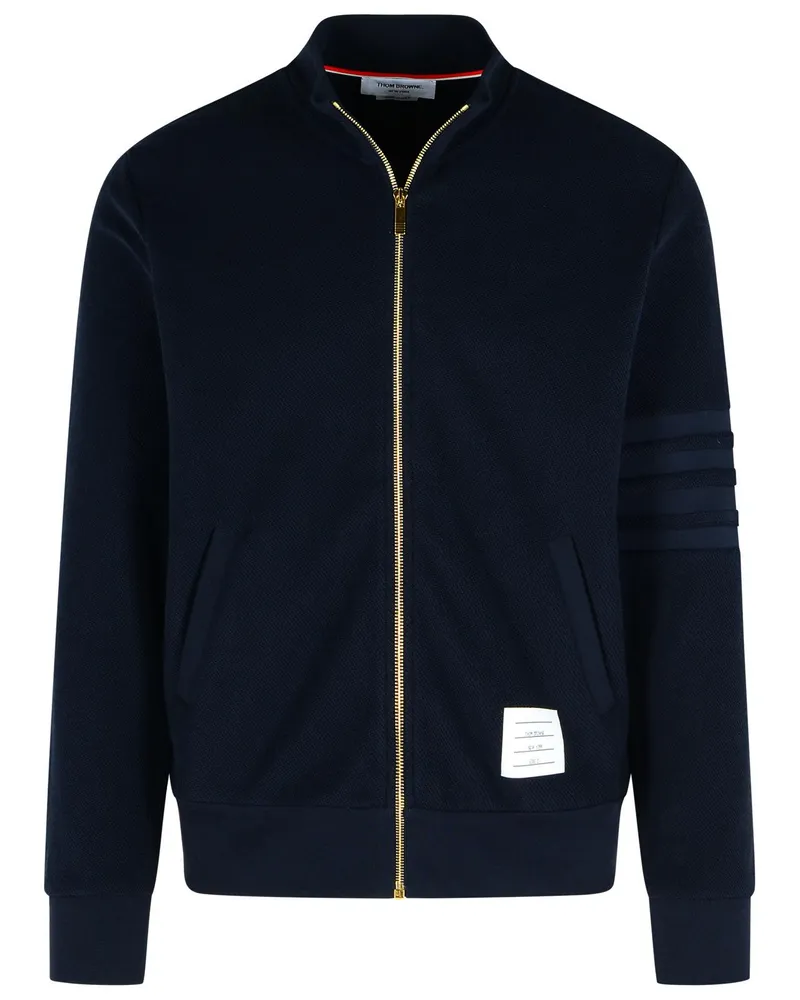 Thom Browne Trichter' Navy -Baumwolljacke Navy