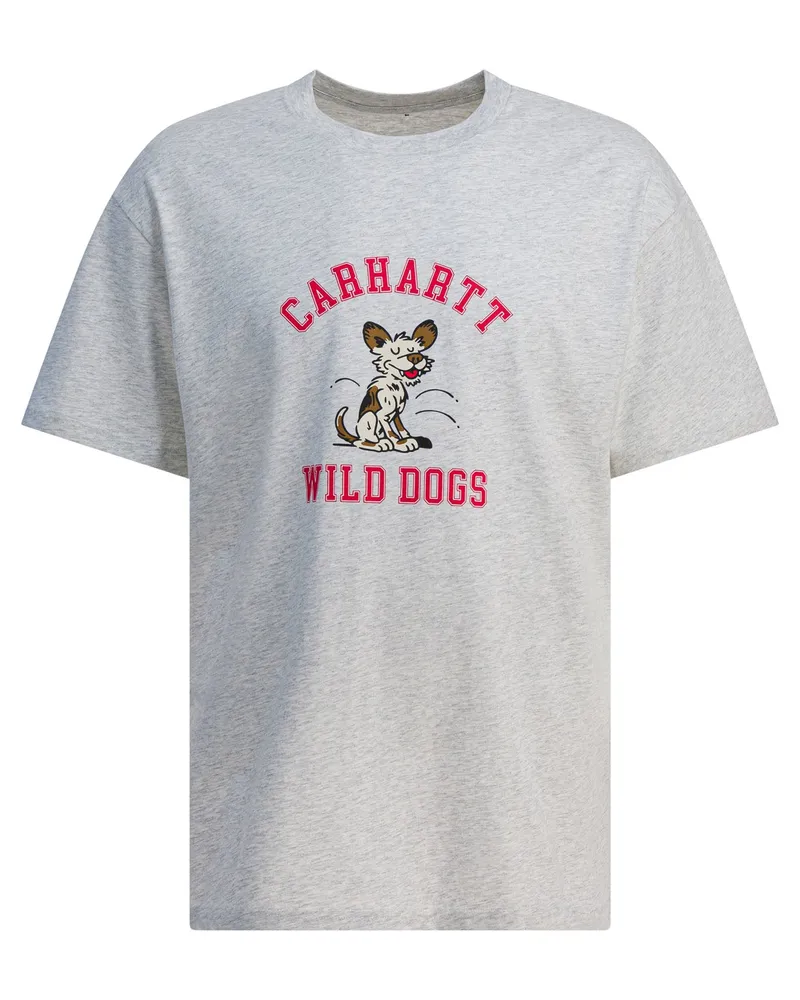 Carhartt WIP S/S T-Shirt „Wilder Hund Grey