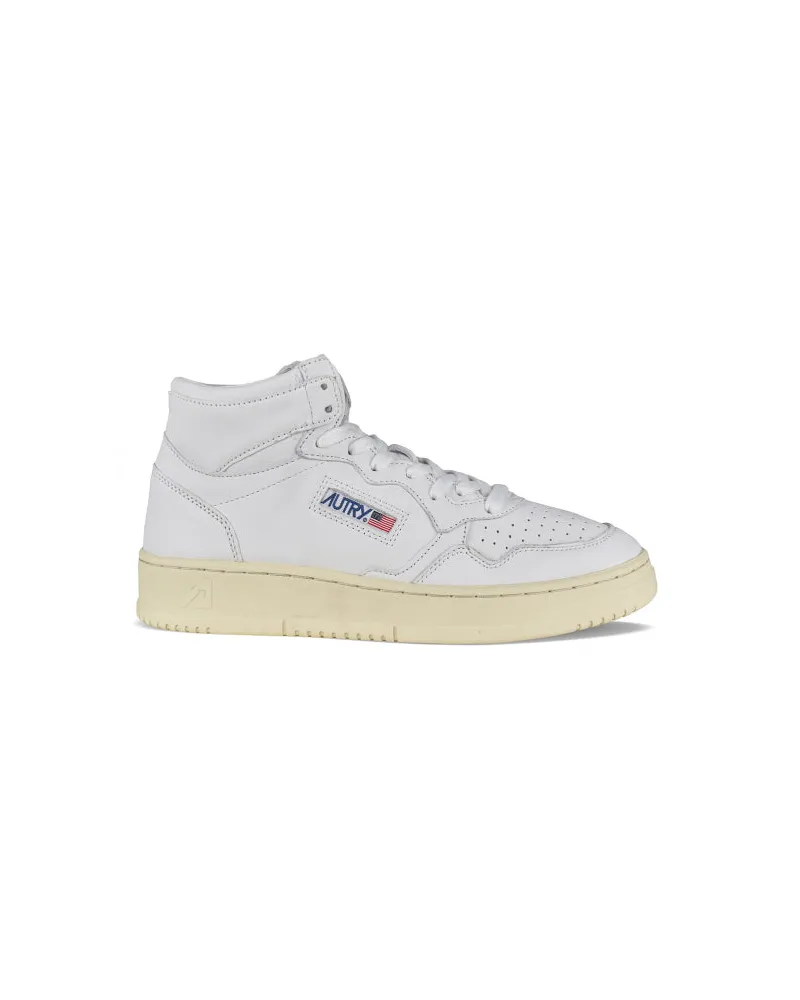 AUTRY Medaillengewinner mittelschweren Turnschuhen White