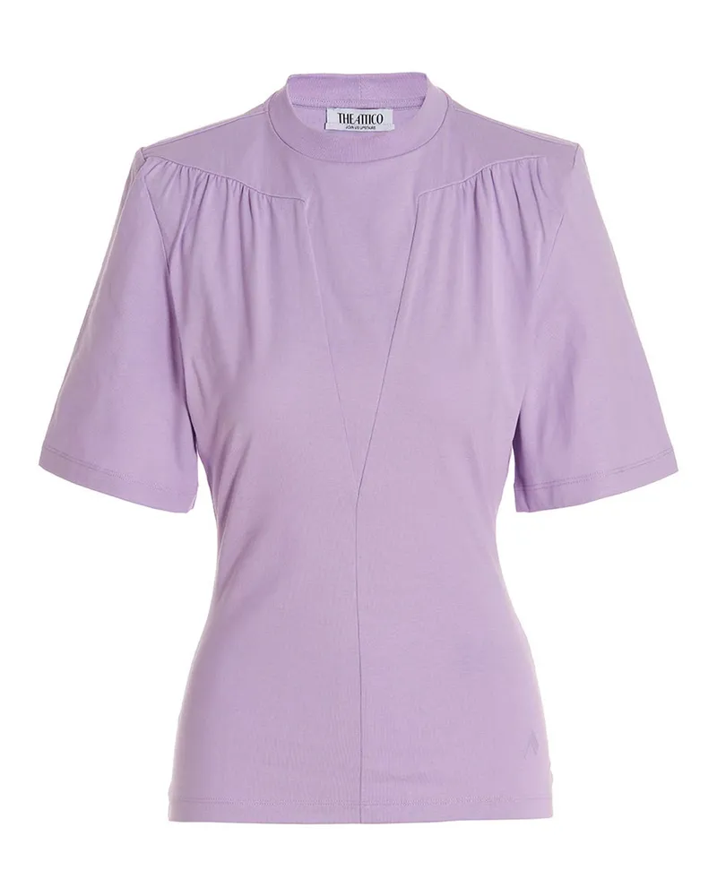 ATTICO Das Attico 'Jewel' T -Shirt Purple