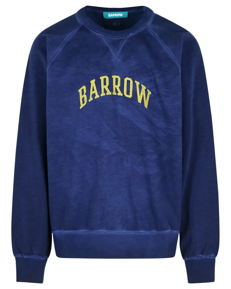 BARROW Marineblaues Baumwoll-Sweatshirt Navy