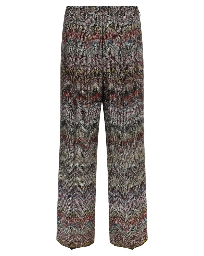 Missoni ZickZag -Paillettenhose Multicolor