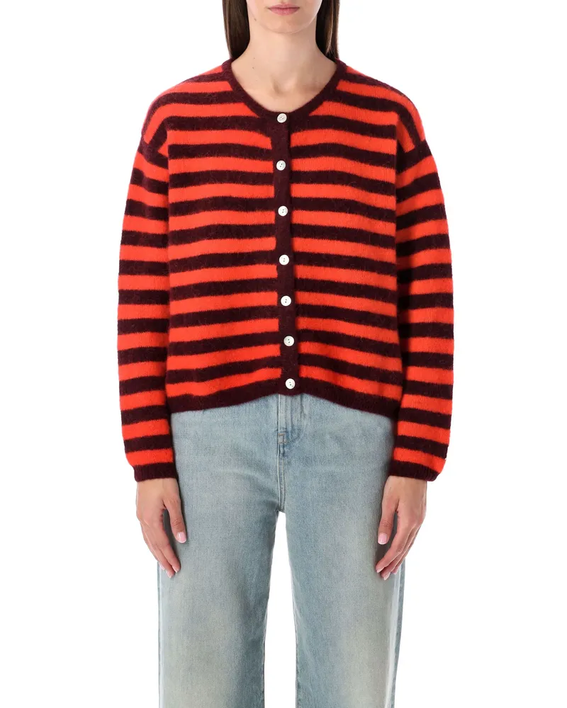American Vintage Amerikanische Vintage -Pullover Grenat