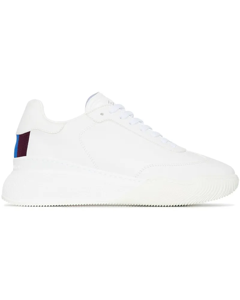Stella McCartney Stella Mc Cartney Loop Faux Leder -Turnschuhe White