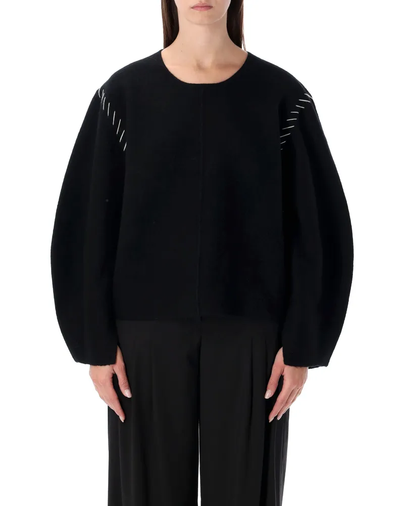 The Garment Die Kleidungsstückpullover Schwarz Black