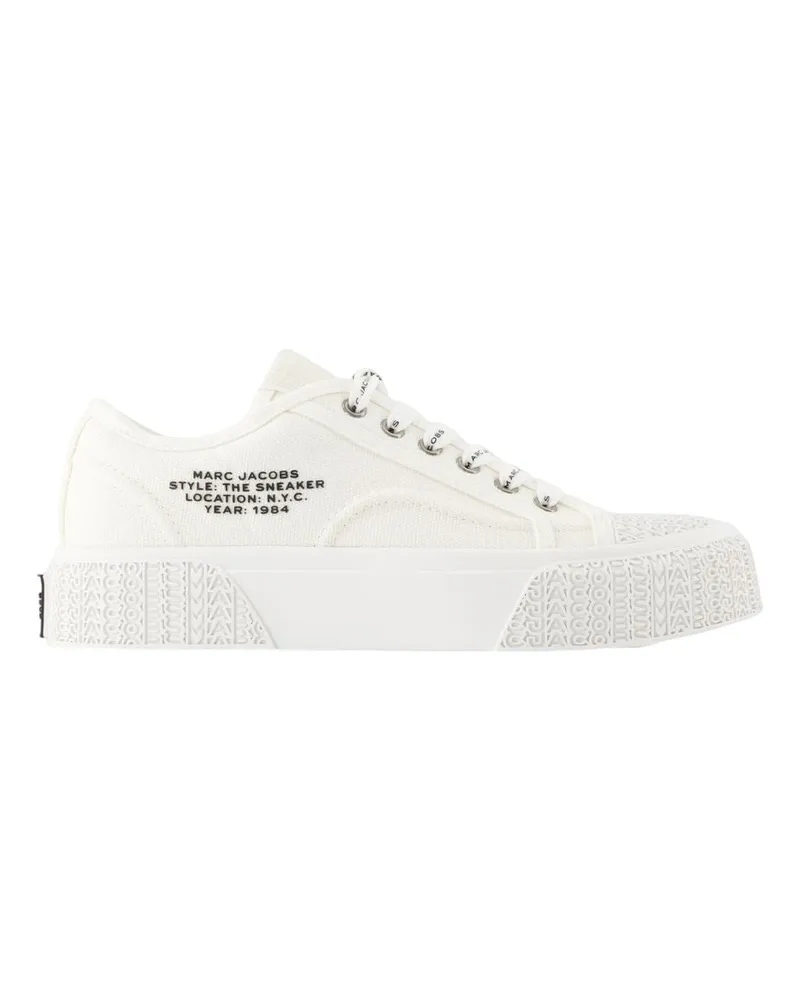 Marc Jacobs Die Sneaker  Baumwoll weiß White