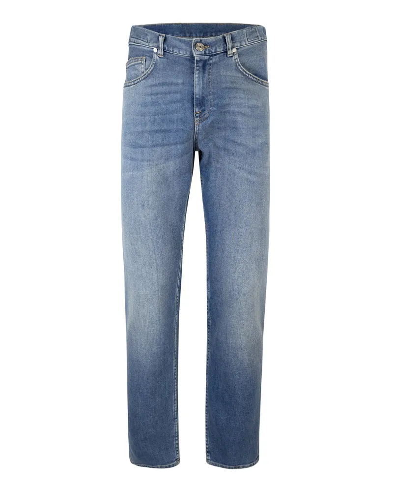 Eleventy Höhenjeans in Denim Blu Zucchero