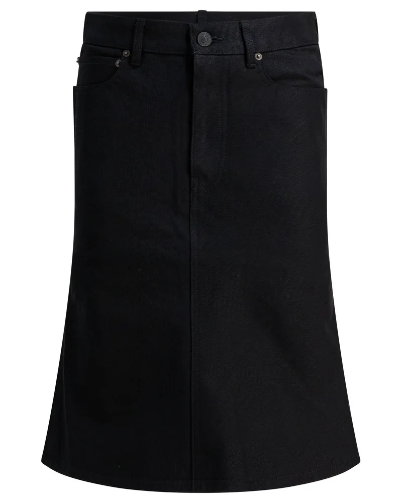 Balenciaga Godet“ Midirock Black