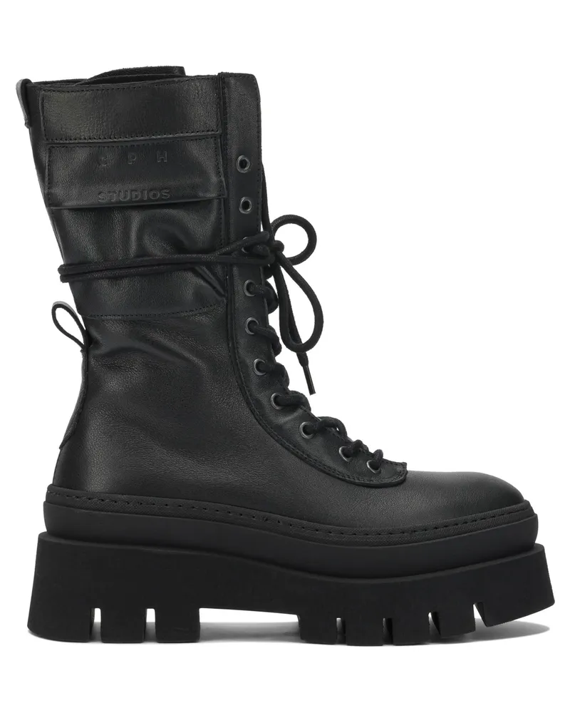 Copenhagen Kopenhagener Stiefeletten Black