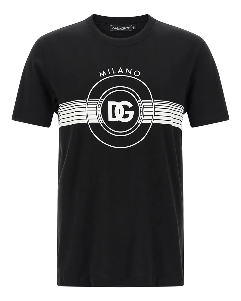 Dolce & Gabbana DG Logo Print T -Shirt White