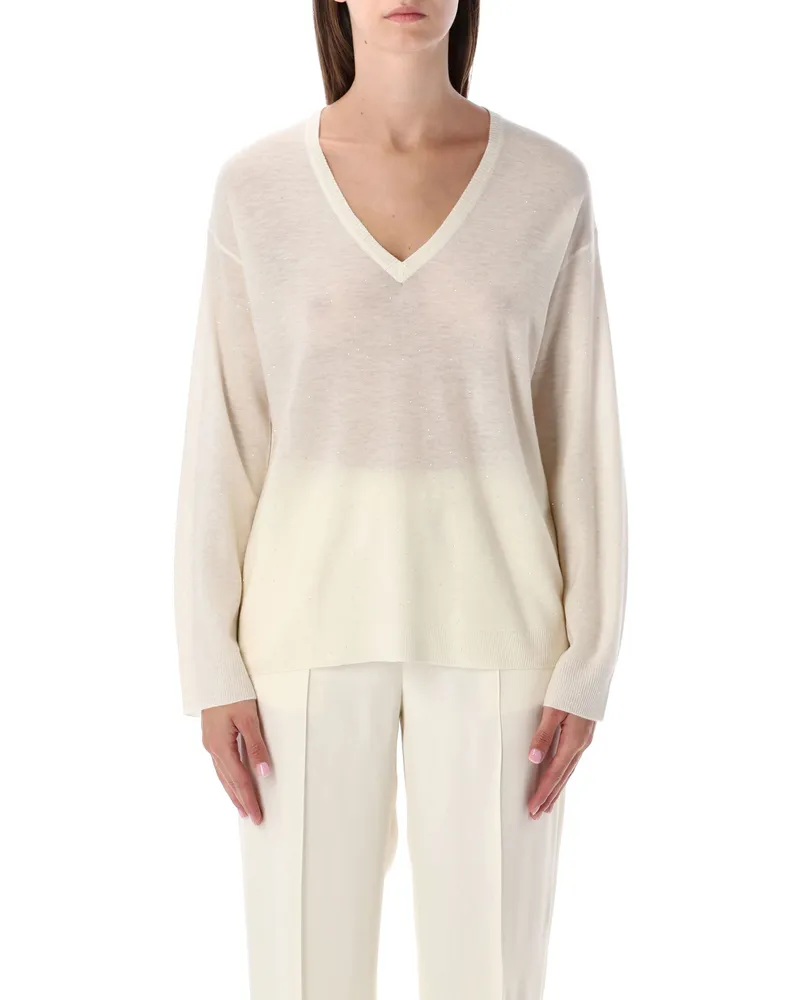 Fabiana Filippi Pullover weiß White