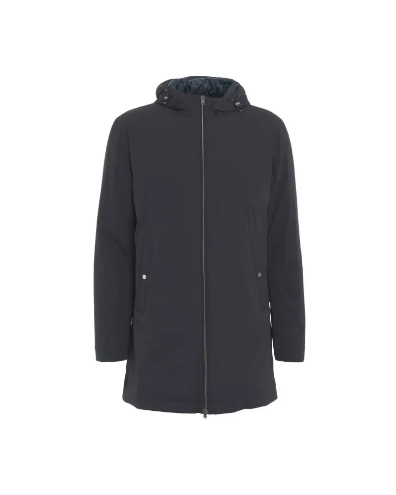 Herno gepolstert Parka Blue