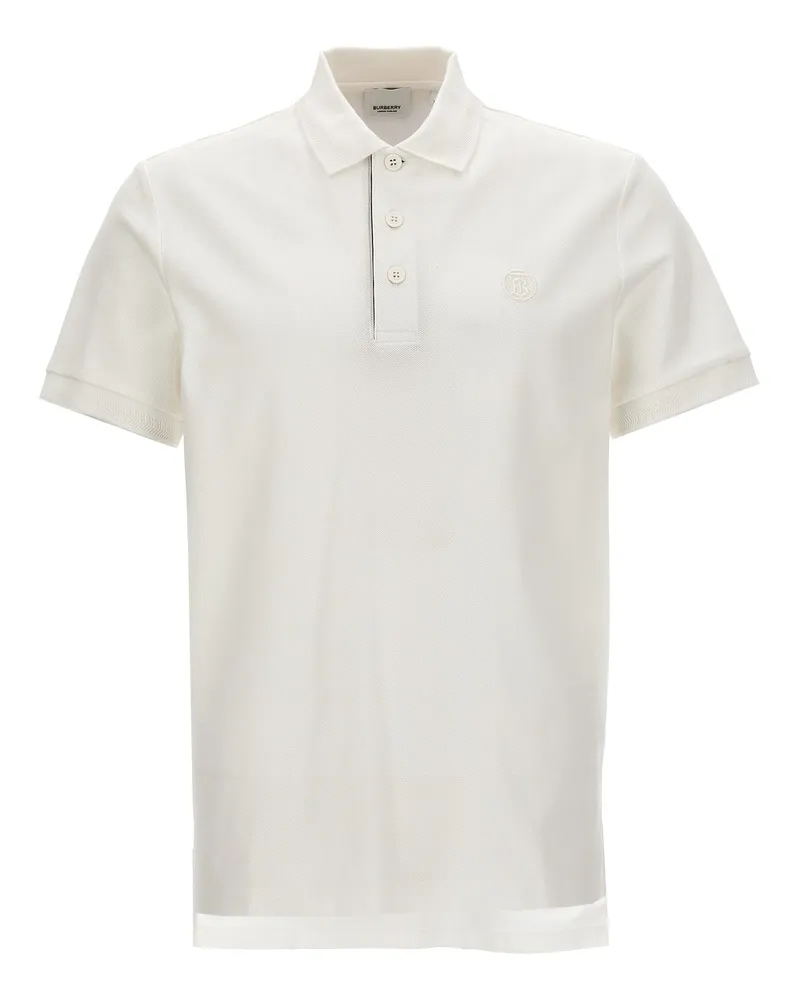 Burberry Eddie' Polo -Shirt White