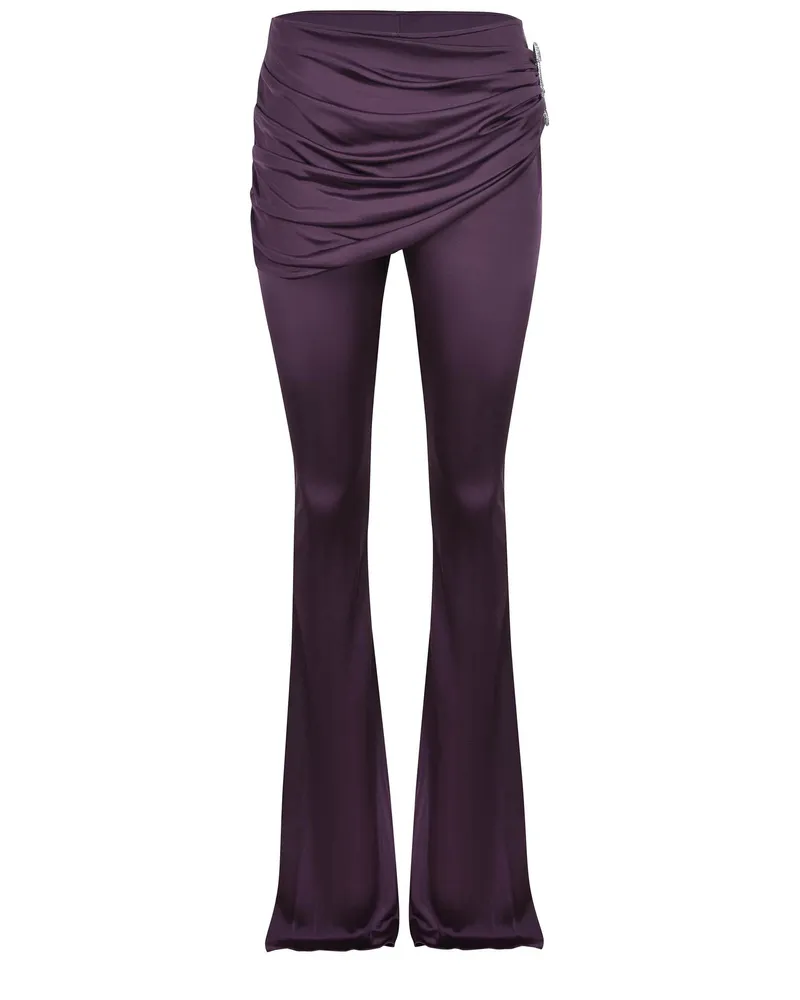 Giuseppe di Morabito Hosen aus Viskose Purple