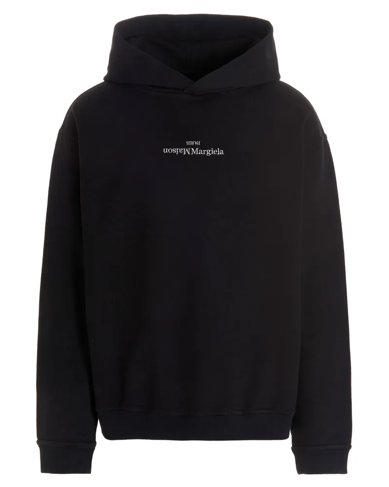 Maison Margiela Maison Margiela Paris' Hoodie Black