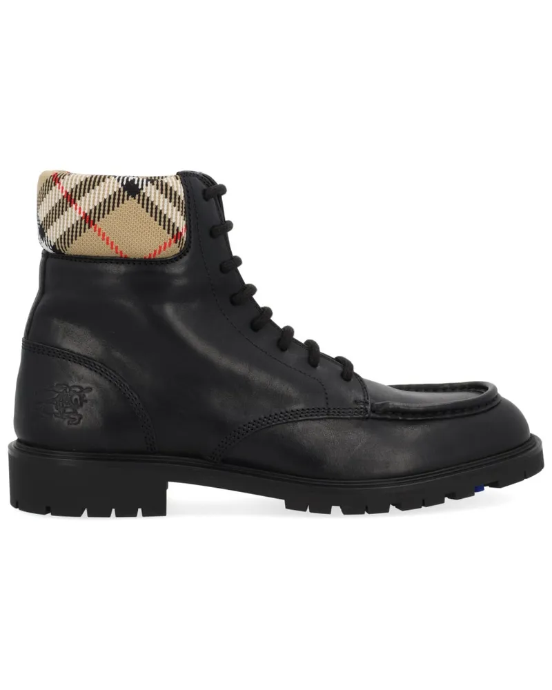 Burberry Rogue" Lederstiefel Black