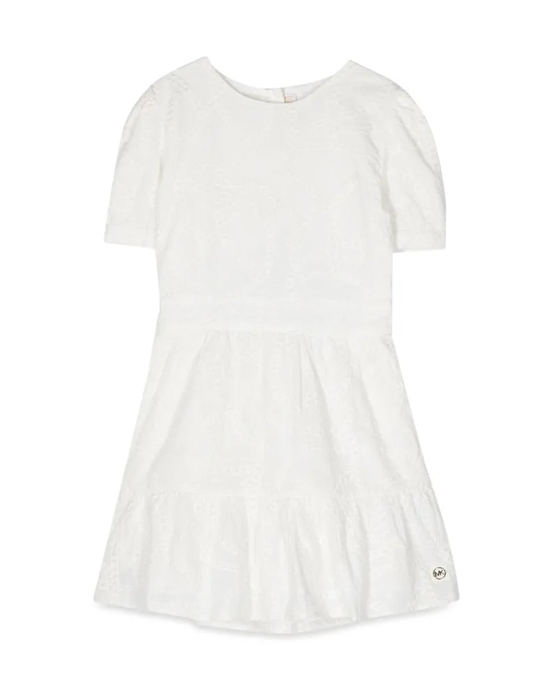 Michael Kors kurzärmeliges Kleid White