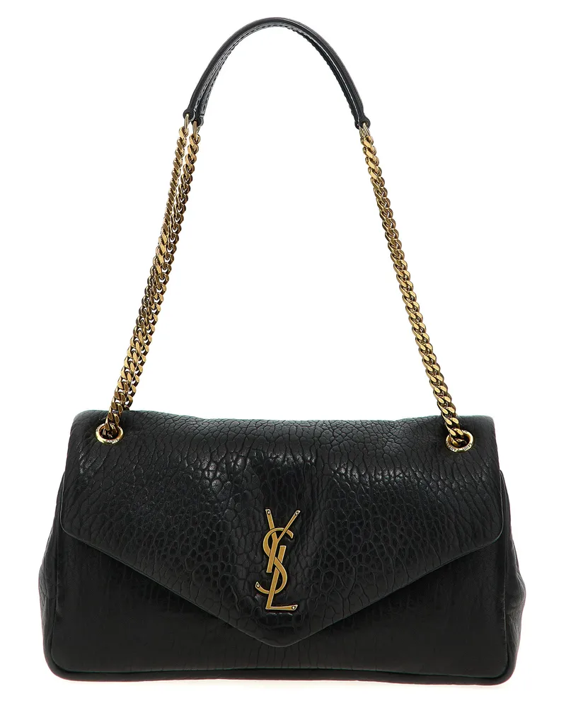 Saint Laurent Calypso“ mittelgroße Umhängetasche Black