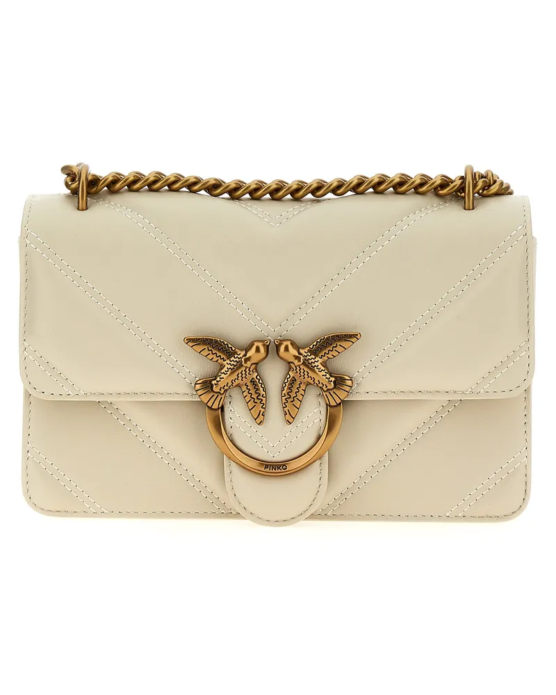 Pinko Love One Mini' Crossbody -Tasche White