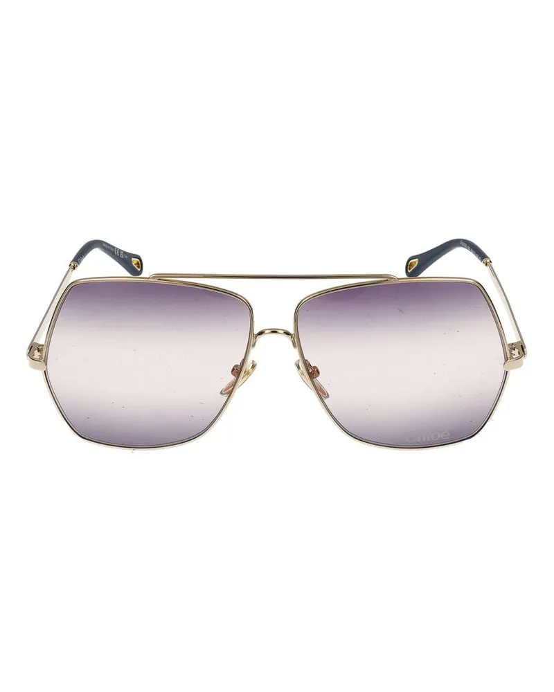 Chloé Sonnenbrille  Ch0278 S 005 Gold Gold Violett /12/140 005