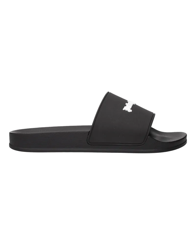 Palm Angels Herrens Clogs und Pantoletten aus Gummi in Schwarz -