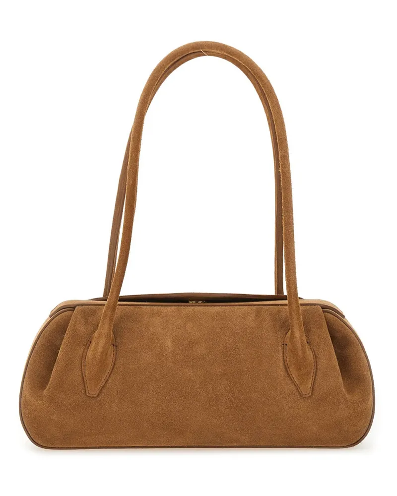 YUZEFI Austern" Umhängetasche Brown