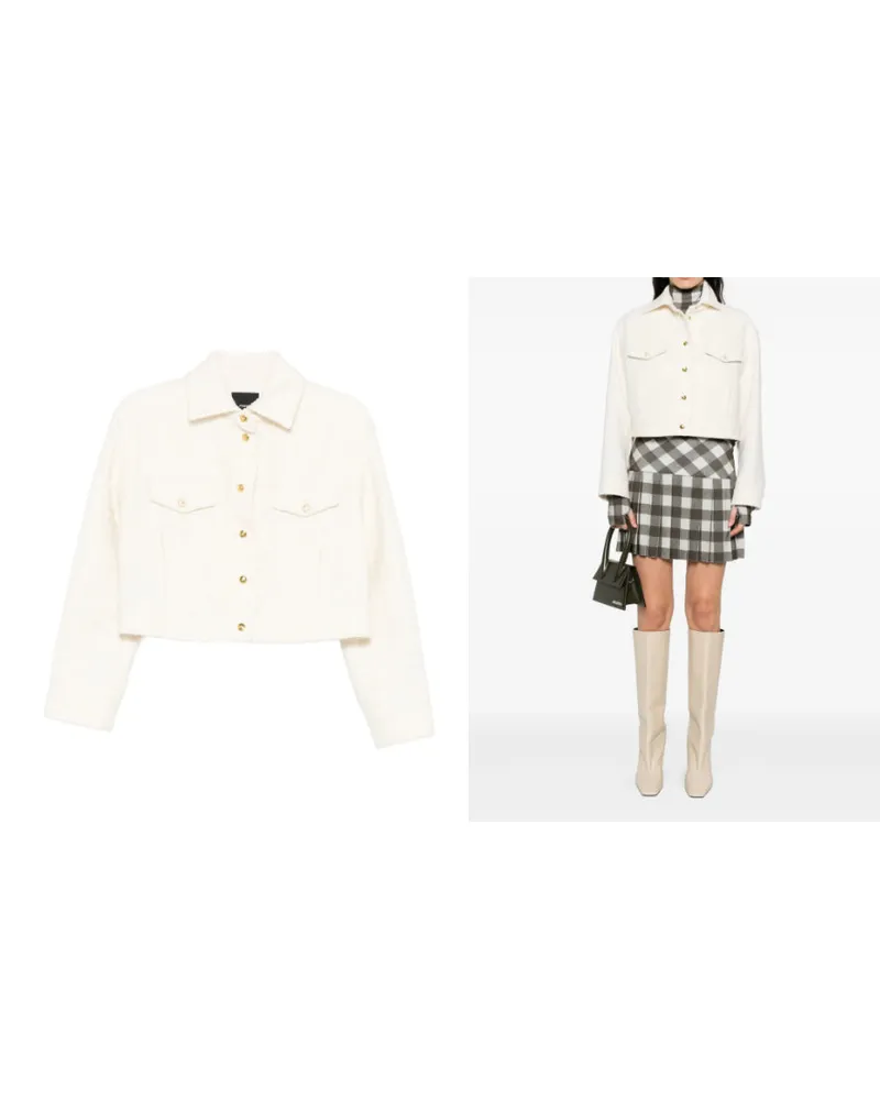 Pinko Mäntel weiß White