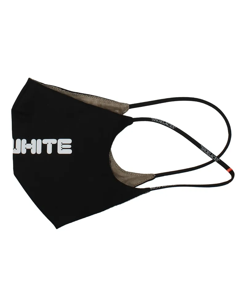OFF-WHITE Off White Gesichtsmaske Herrens Baumwolle Schwarz -