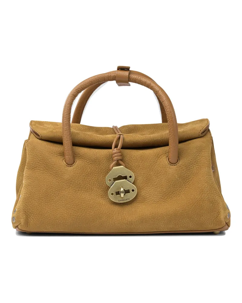 Zanellato Dotta Jones“ Handtasche Brown