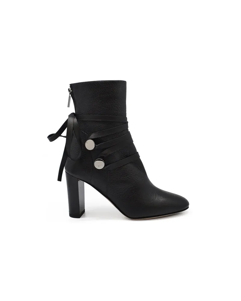 Jimmy Choo Houston 85 Stiefel Black