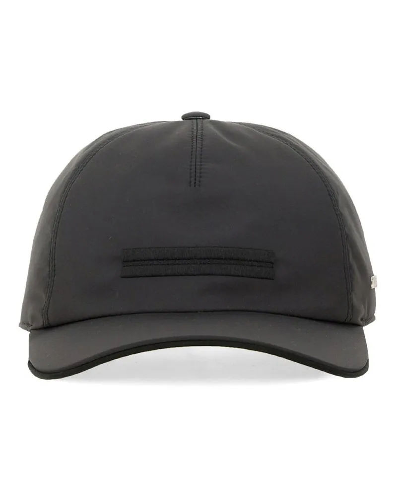 Ermenegildo Zegna Baseballhut mit Logo Black
