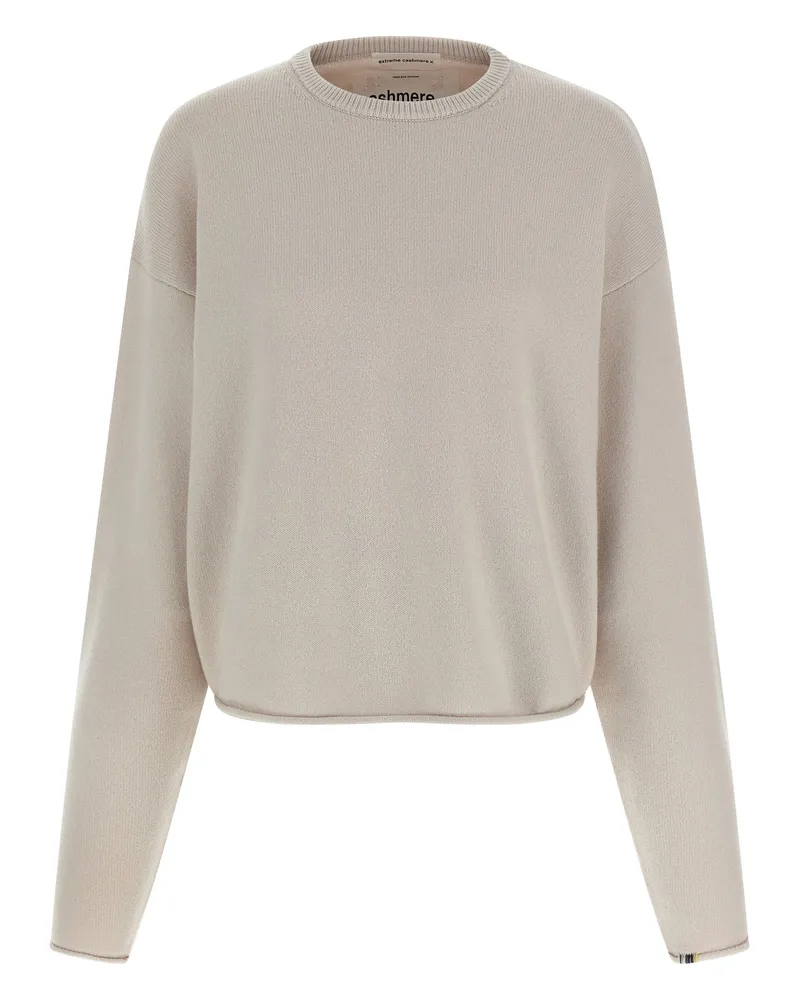 extreme cashmere Extremer Kaschmir 'N.426 bequemer' Pullover White