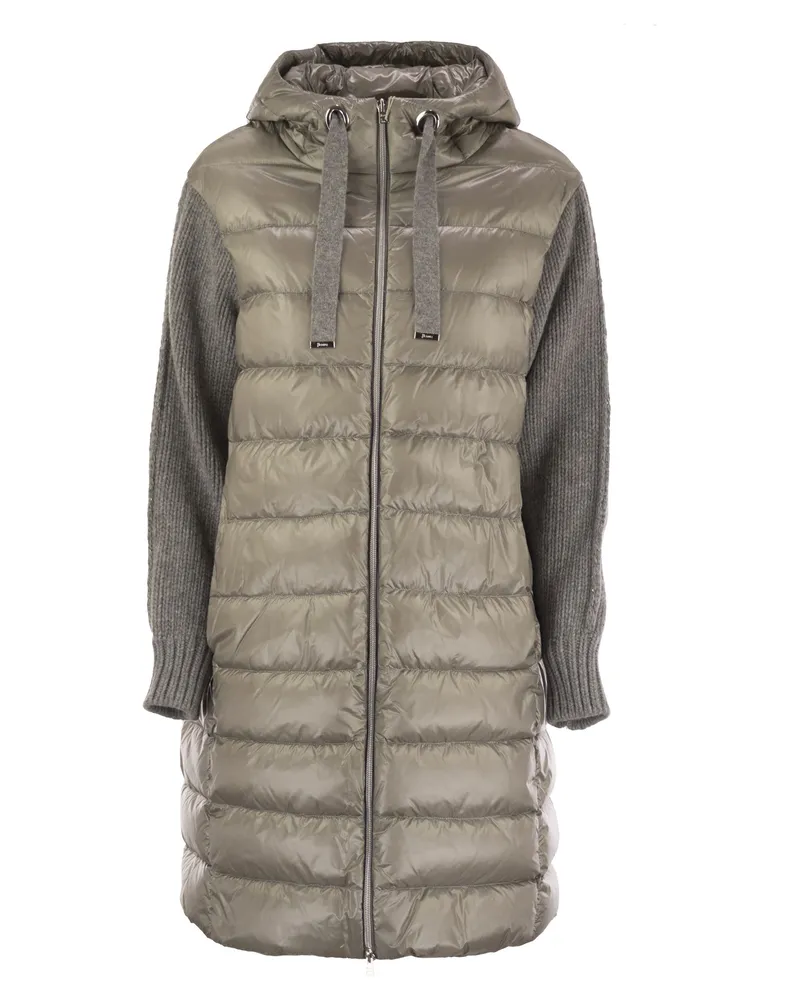 Herno Resort Down Jacke in Ultralight Nylon und Mesh Light