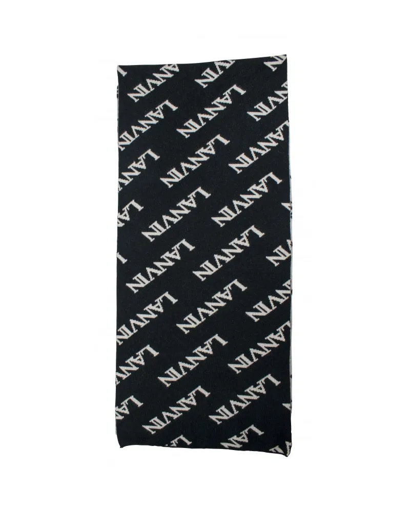 Lanvin Schal Black