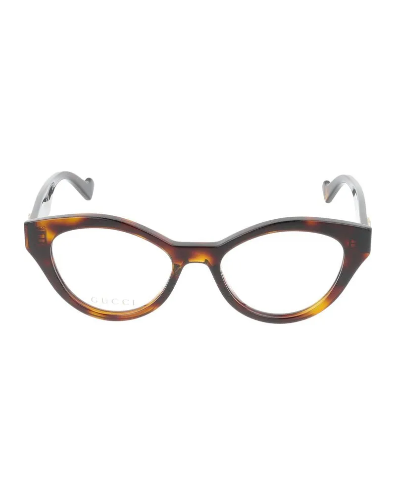 Gucci Sonnenbrille  GG0959 O 004 Havanna Havanna transparent /18/145 004