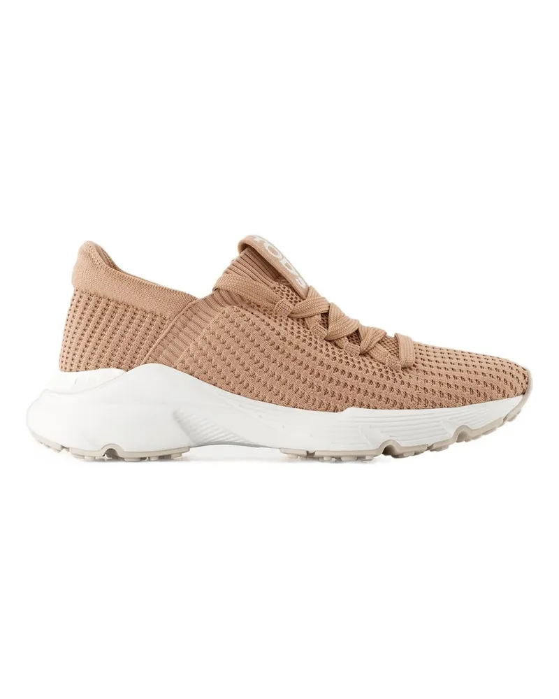 TOD'S Turnschuhe Sport tod 's Leinwand Brown Brown