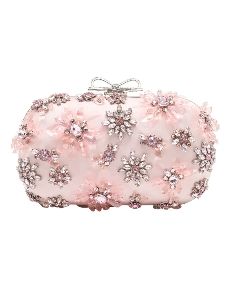 Self-Portrait Clutch Selbstporträt Seide Rosa Rosa