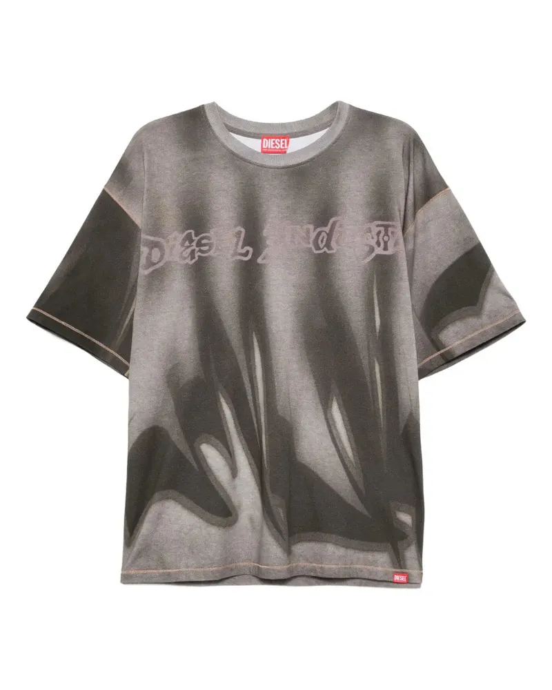 Diesel überall über Druck -T -Shirt 98ba