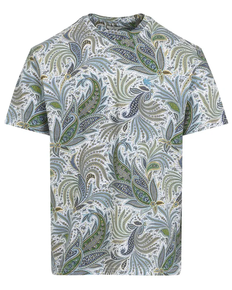 Etro T -Shirt mit Paisley Print X0883