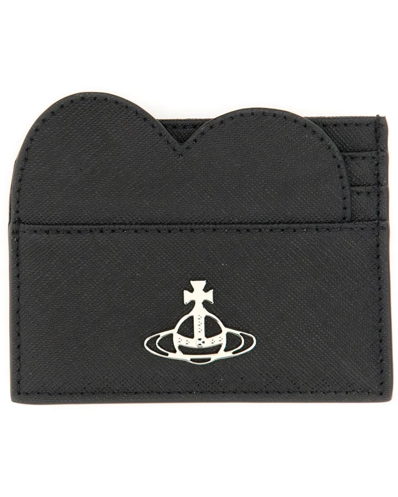 Vivienne Westwood Kartenhalter "Herz Black