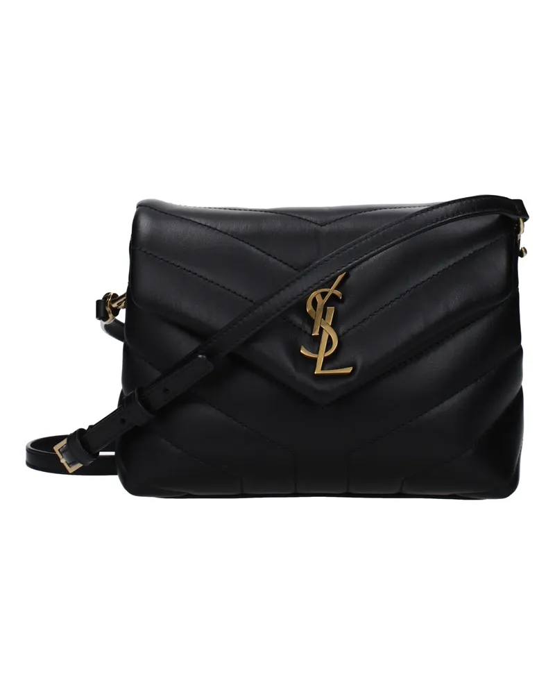 Saint Laurent Umhängetaschen Frauen Leder schwarz -