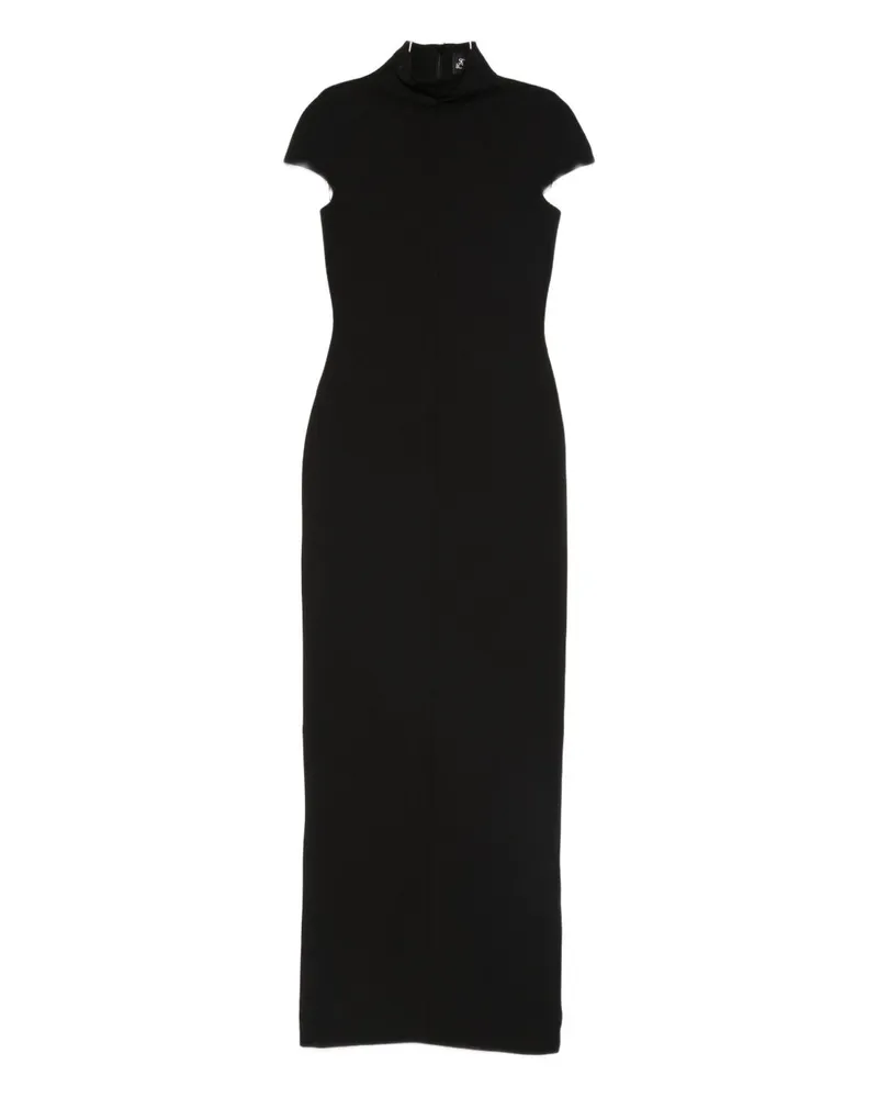 Solace London Lang Maxikleid Black
