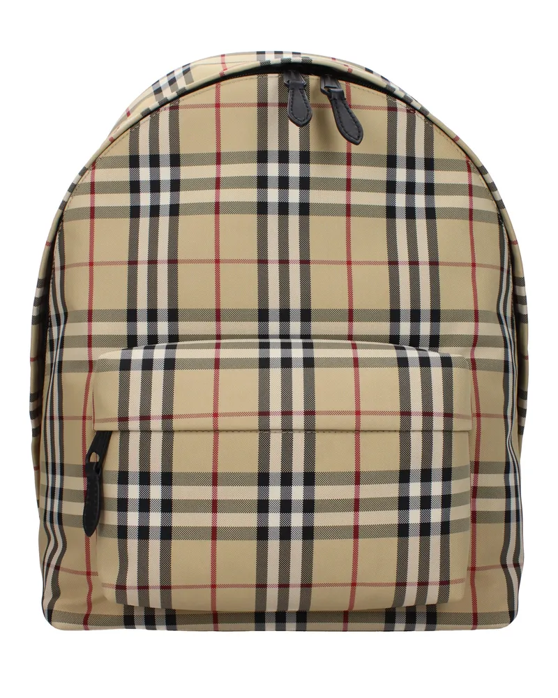 Burberry Rucksäcke und Babytaschen Mann Stoff Beige -