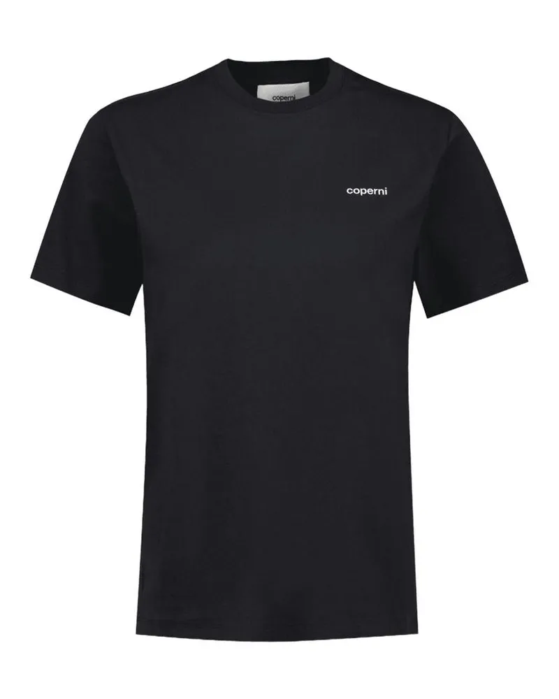 COPERNI Logo boxy T -Shirt  Baumwolle schwarz Black