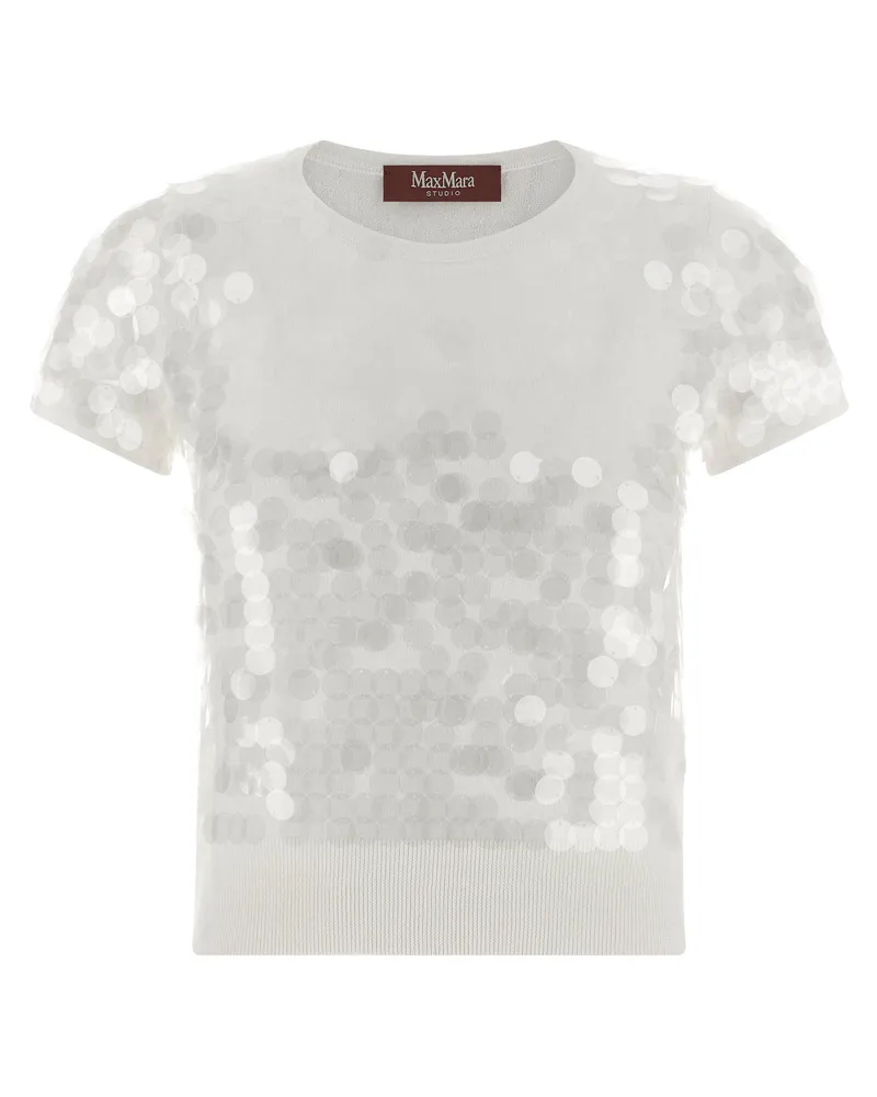Max Mara SAIO' Pullover White