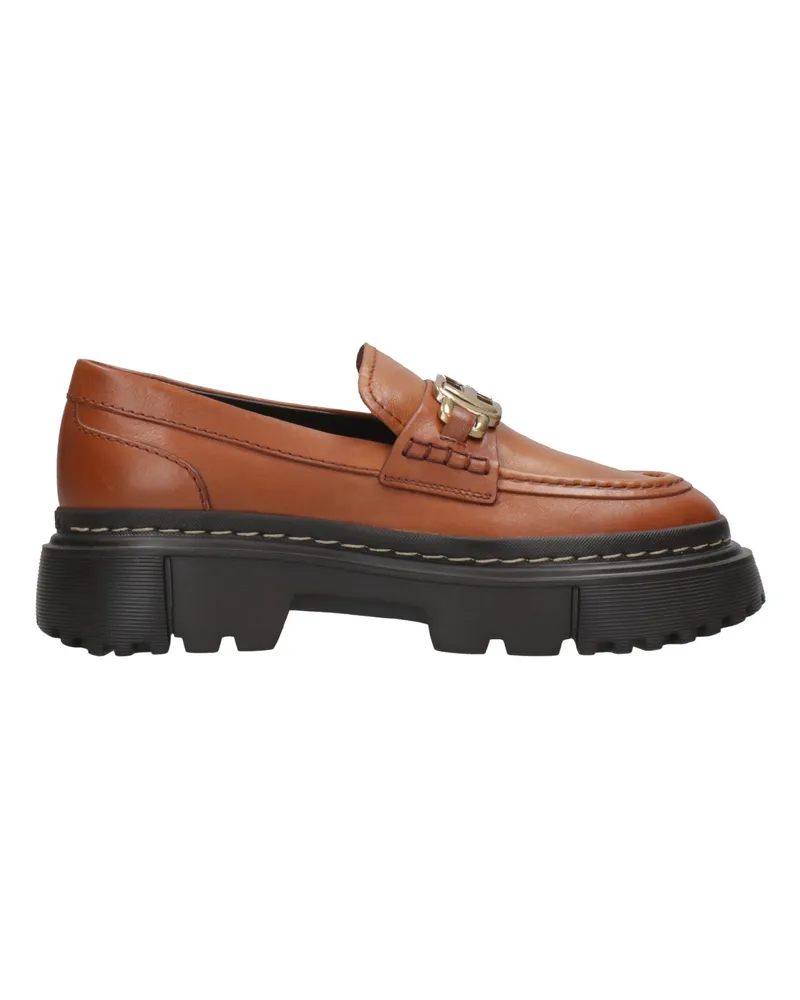 Hogan Sandalen Lederbraun Leather